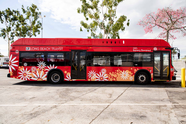 Long Beach Transit Purchases New Zero-Emission Battery-Electric Buses